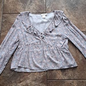 Urban  Romantics peplum  blouse